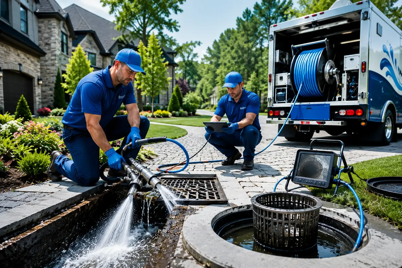 Local outdoor drain cleaning professionals in Hampton, AR