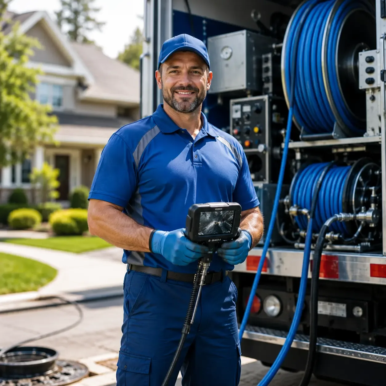 Local outdoor drain cleaning specialists in Hampton, AR